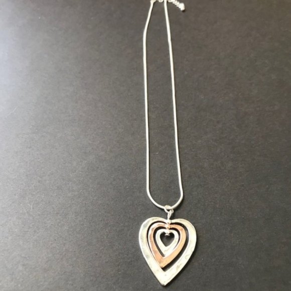 Heart Pendant Necklace Earrings Set New Valentine Love Romance Mom Birt… - Picture 6 of 8